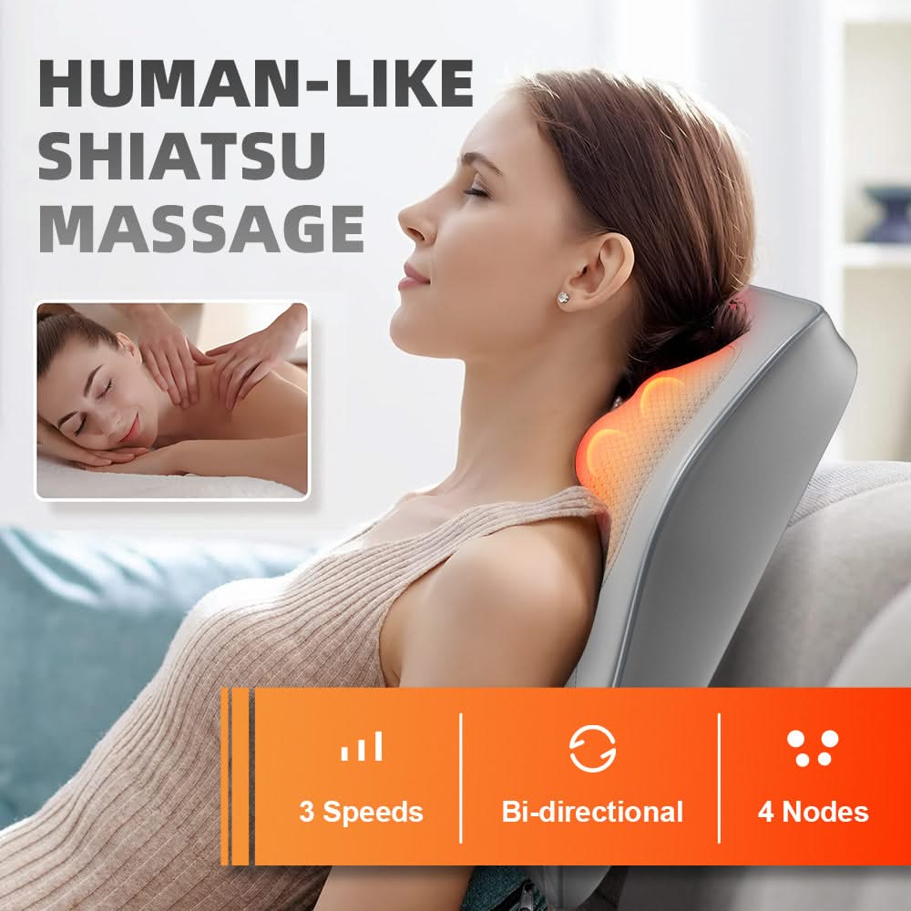 OrtoNest™ – Full-Body Massage Pillow for Home Relief
